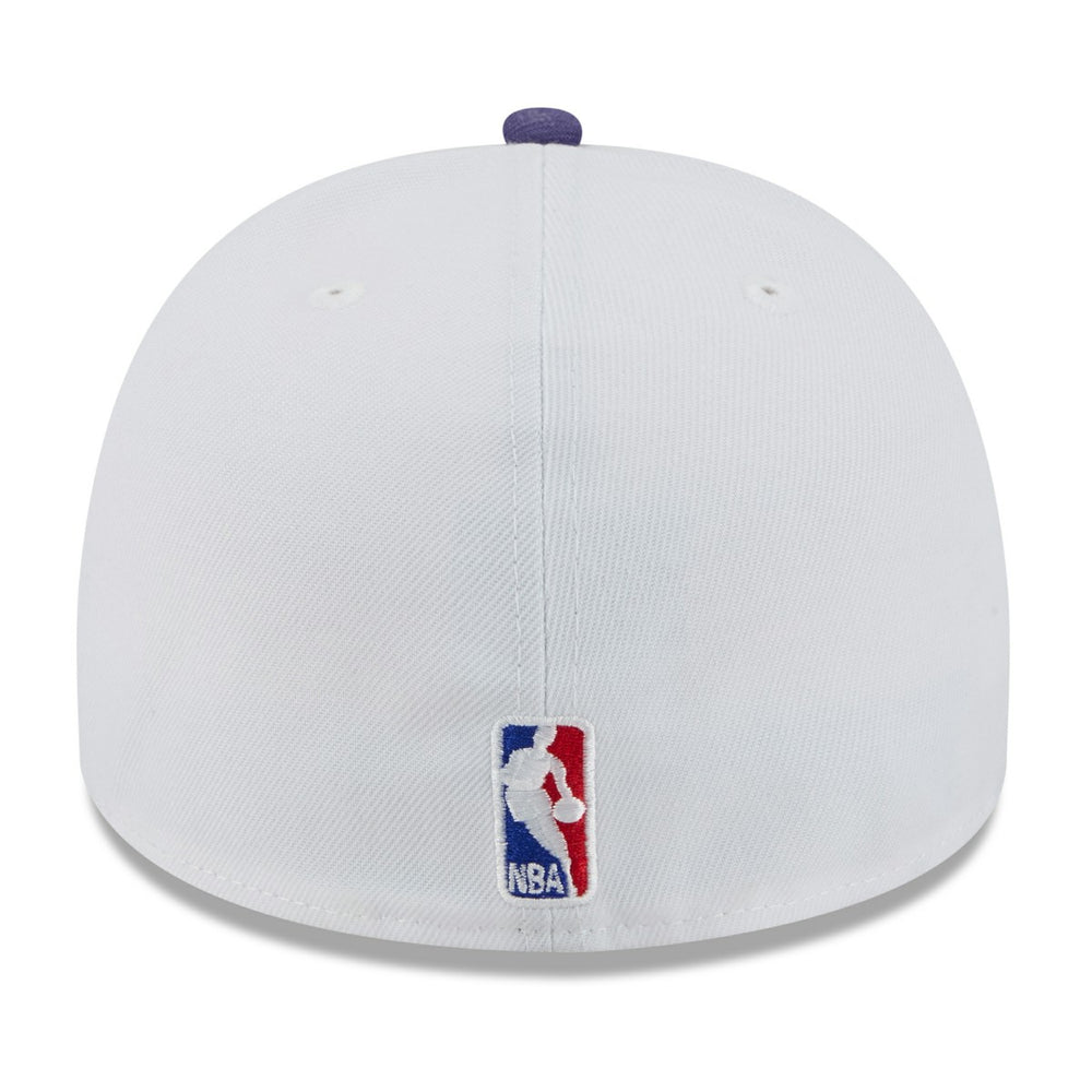 Phoenix Suns 2025 NBA Draft A-Frame 59FIFTY Fitted Hat White/Purple