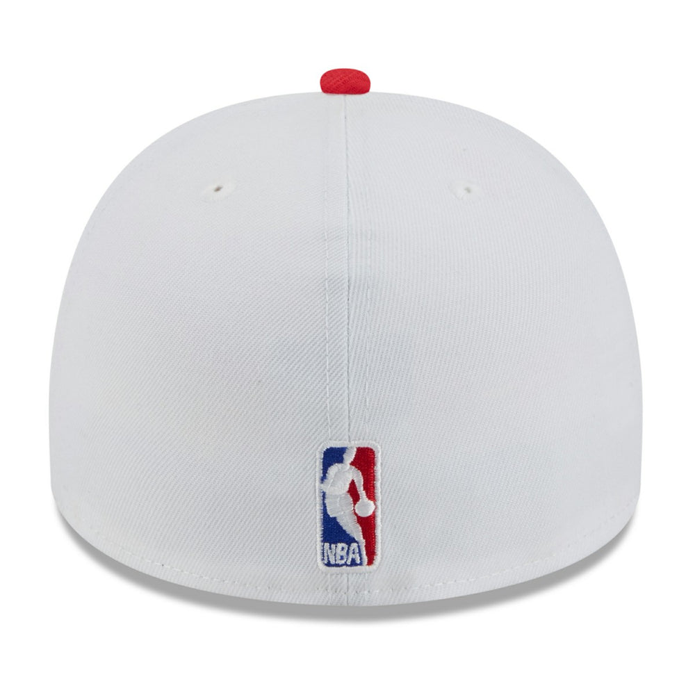Toronto Raptors 2025 NBA Draft A-Frame 59FIFTY Fitted Hat White/Red