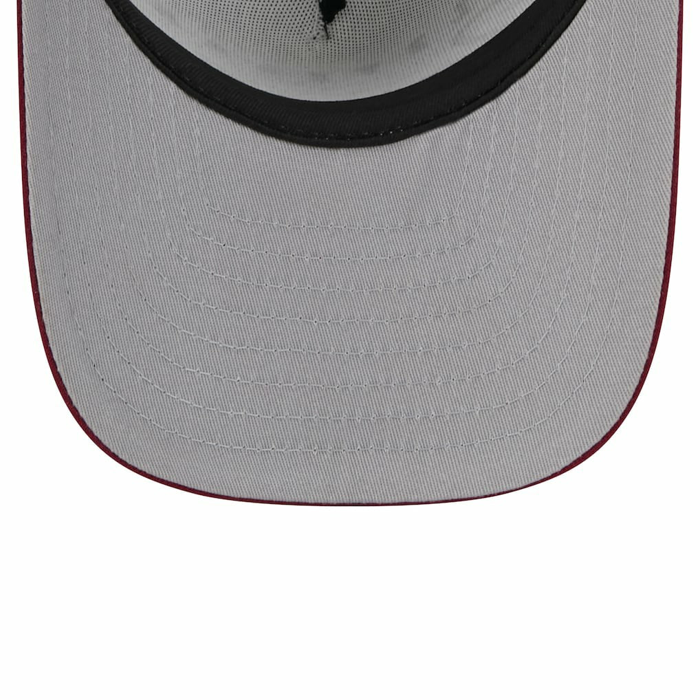 Cleveland Cavaliers 2025 NBA Draft A-Frame 59FIFTY Fitted Hat White/Wine