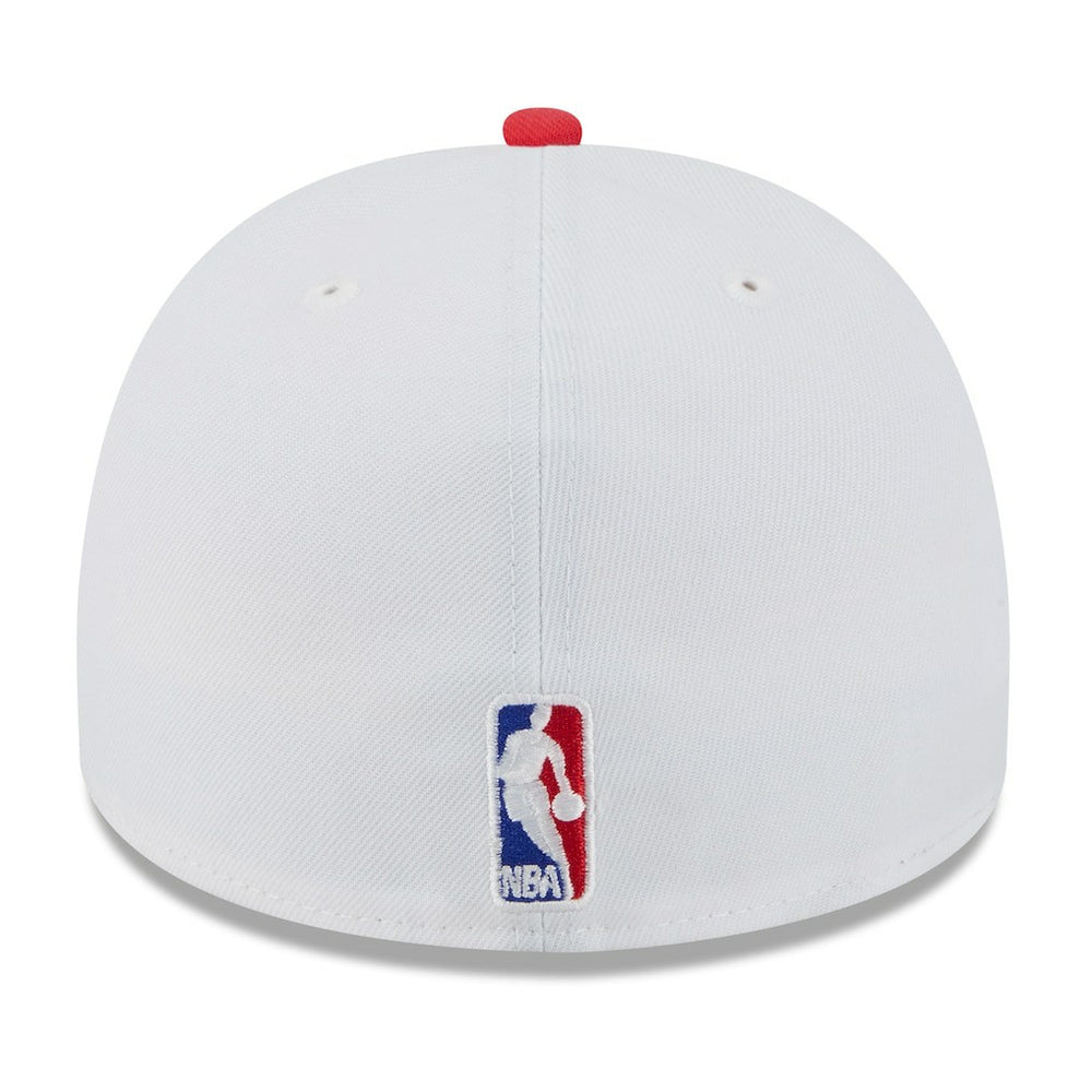 Atlanta Hawks 2025 NBA Draft A-Frame 59FIFTY Fitted Hat White/Red