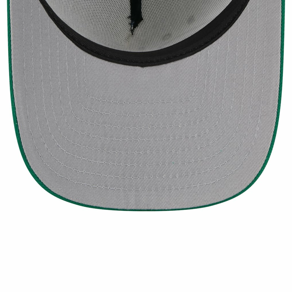 Boston Celtics 2025 NBA Draft A-Frame 59FIFTY Fitted Hat White/Kelly Green