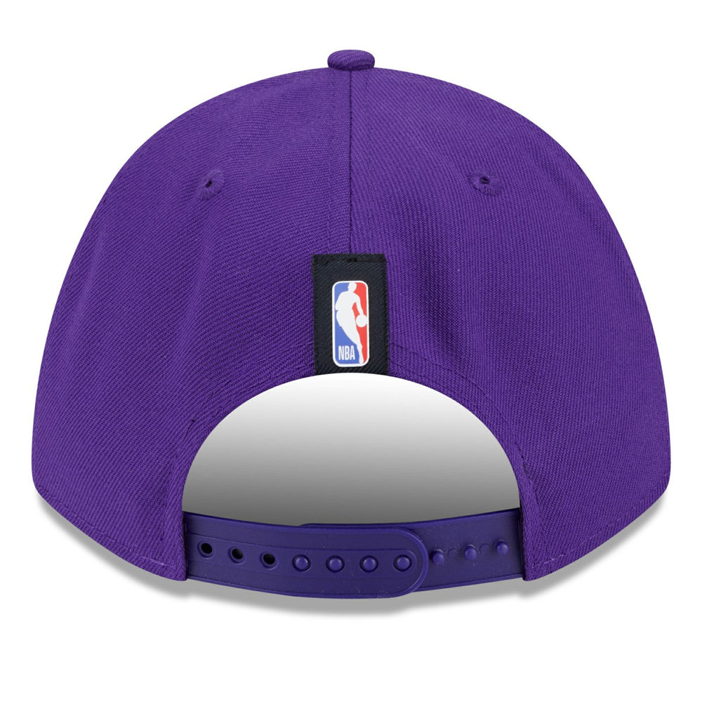 Los Angeles Lakers 2025 NBA Draft M-Crown A-Frame 9FORTY Adjustable Hat Purple