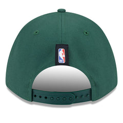 Milwaukee Bucks 2025 NBA Draft M-Crown A-Frame 9FORTY Adjustable Hat Hunter Green
