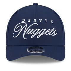 Denver Nuggets 2025 NBA Draft M-Crown A-Frame 9FORTY Adjustable Hat Navy