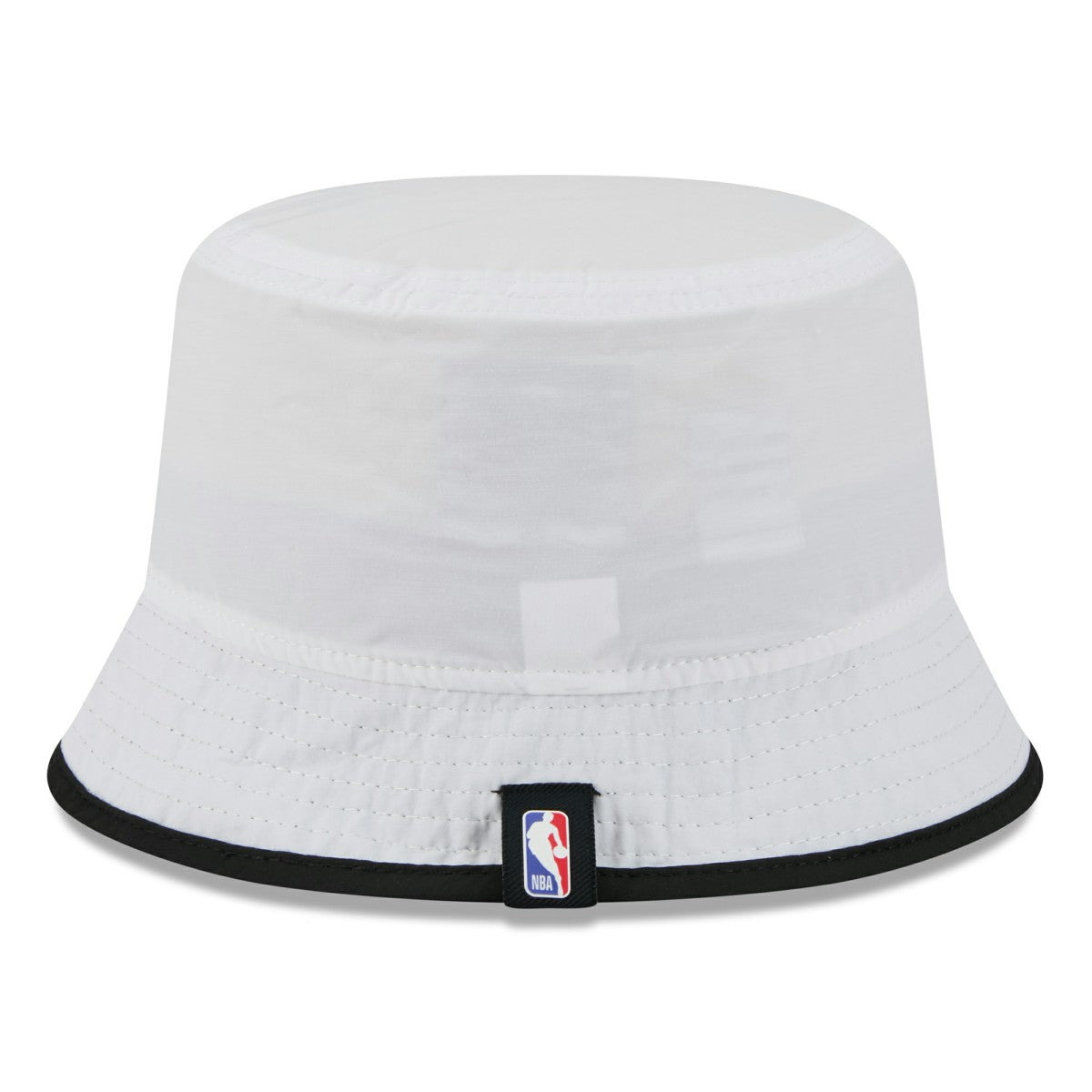 Miami Heat 2025 NBA Draft Nylon Bucket Hat White/Black