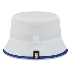 Philadelphia 76ers 2025 NBA Draft Nylon Bucket Hat White/Royal