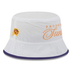 Phoenix Suns 2025 NBA Draft Nylon Bucket Hat White/Purple