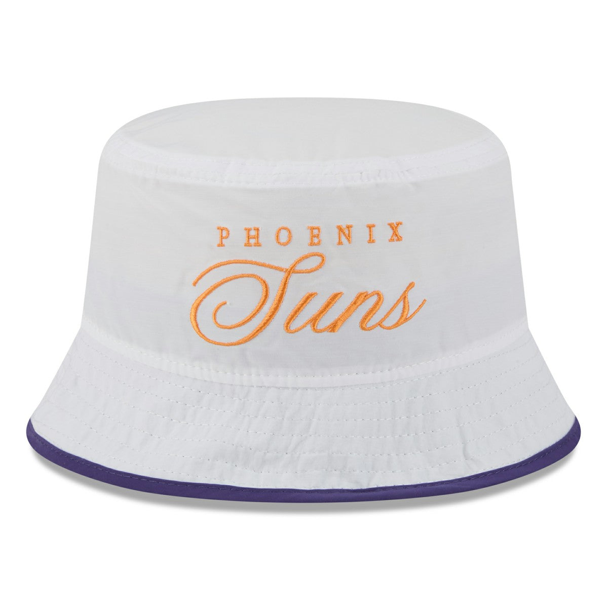 Phoenix Suns 2025 NBA Draft Nylon Bucket Hat White/Purple