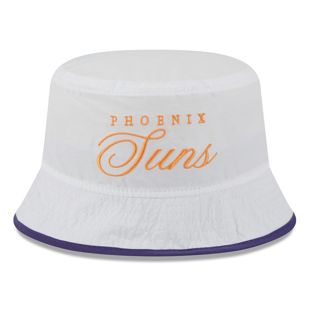 Phoenix Suns 2025 NBA Draft Nylon Bucket Hat White/Purple
