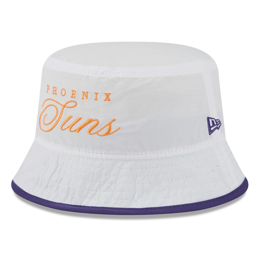 Phoenix Suns 2025 NBA Draft Nylon Bucket Hat White/Purple