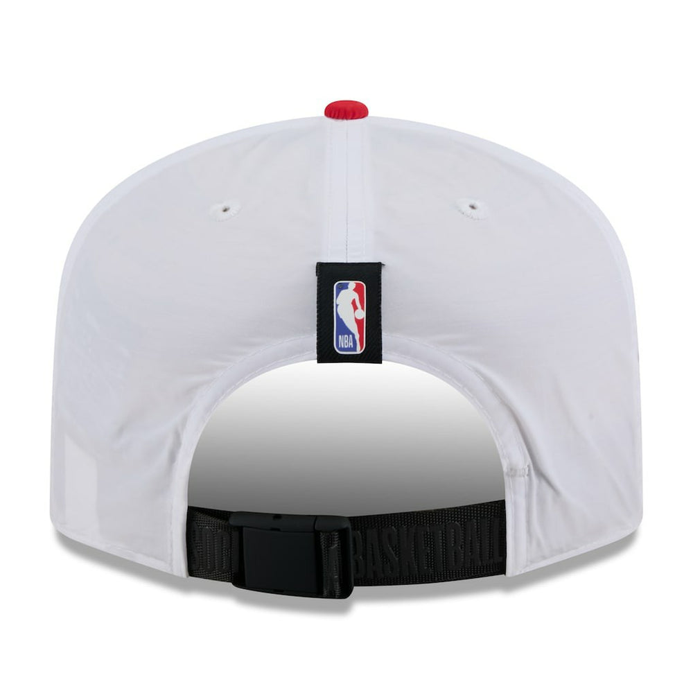 Houston Rockets 2025 NBA Draft On-Stage Nylon 19TWENTY Adjustable Hat White/Red
