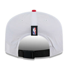 Houston Rockets 2025 NBA Draft On-Stage Nylon 19TWENTY Adjustable Hat White/Red