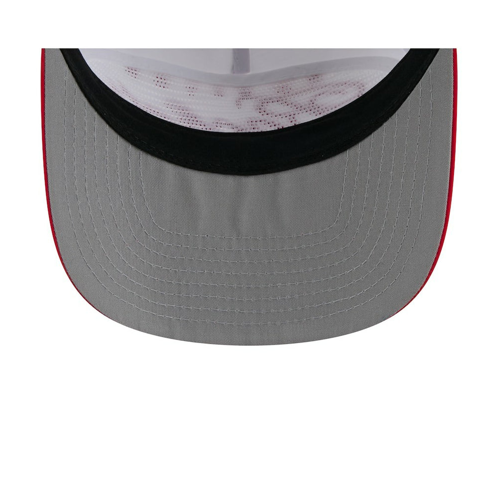 Houston Rockets 2025 NBA Draft On-Stage Nylon 19TWENTY Adjustable Hat White/Red