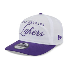 Los Angeles Lakers 2025 NBA Draft On-Stage Nylon 19TWENTY Adjustable Hat White/Purple