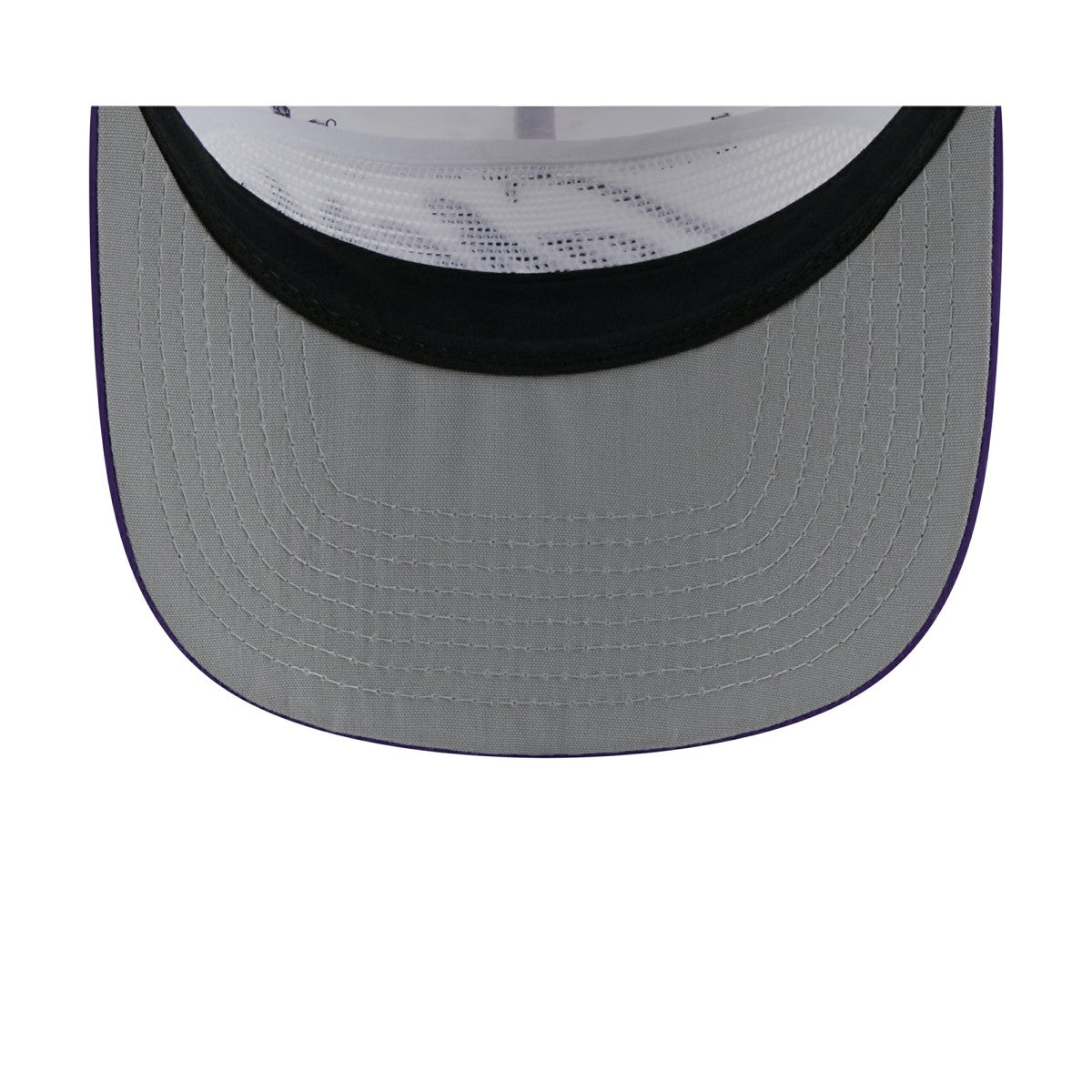 Los Angeles Lakers 2025 NBA Draft On-Stage Nylon 19TWENTY Adjustable Hat White/Purple