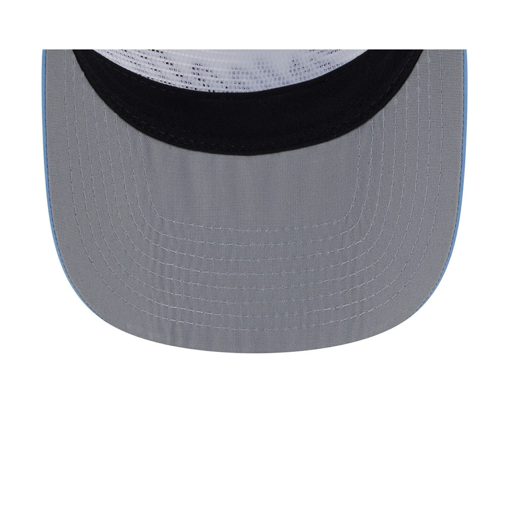 Memphis Grizzlies 2025 NBA Draft On-Stage Nylon 19TWENTY Adjustable Hat White/Light Blue