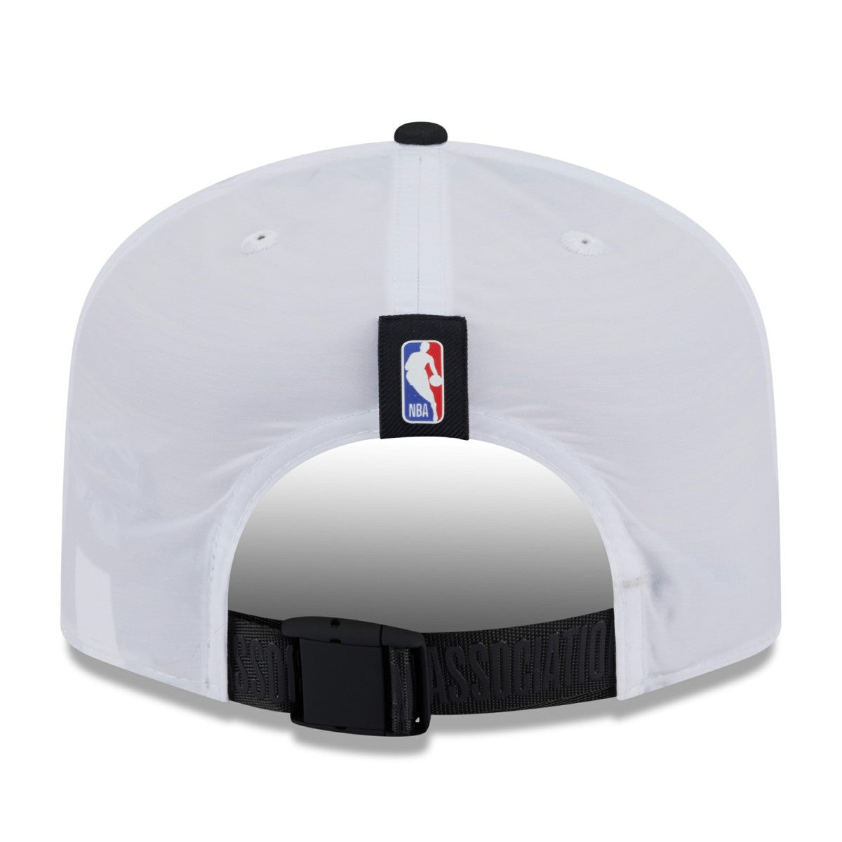 Miami Heat 2025 NBA Draft On-Stage Nylon 19TWENTY Adjustable Hat White/Black