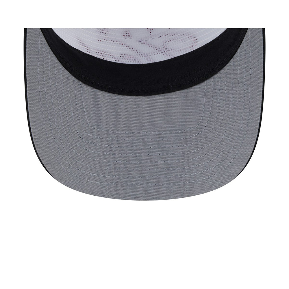 Miami Heat 2025 NBA Draft On-Stage Nylon 19TWENTY Adjustable Hat White/Black
