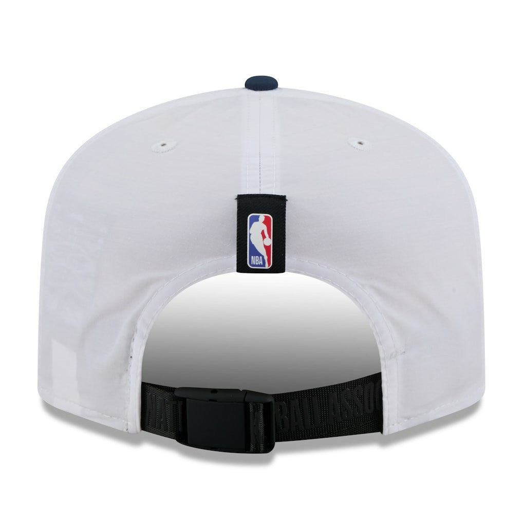 New Orleans Pelicans 2025 NBA Draft On-Stage Nylon 19TWENTY Adjustable Hat White/Navy