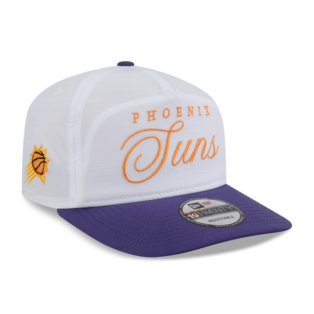 Phoenix Suns 2025 NBA Draft On-Stage Nylon 19TWENTY Adjustable Hat White/Purple