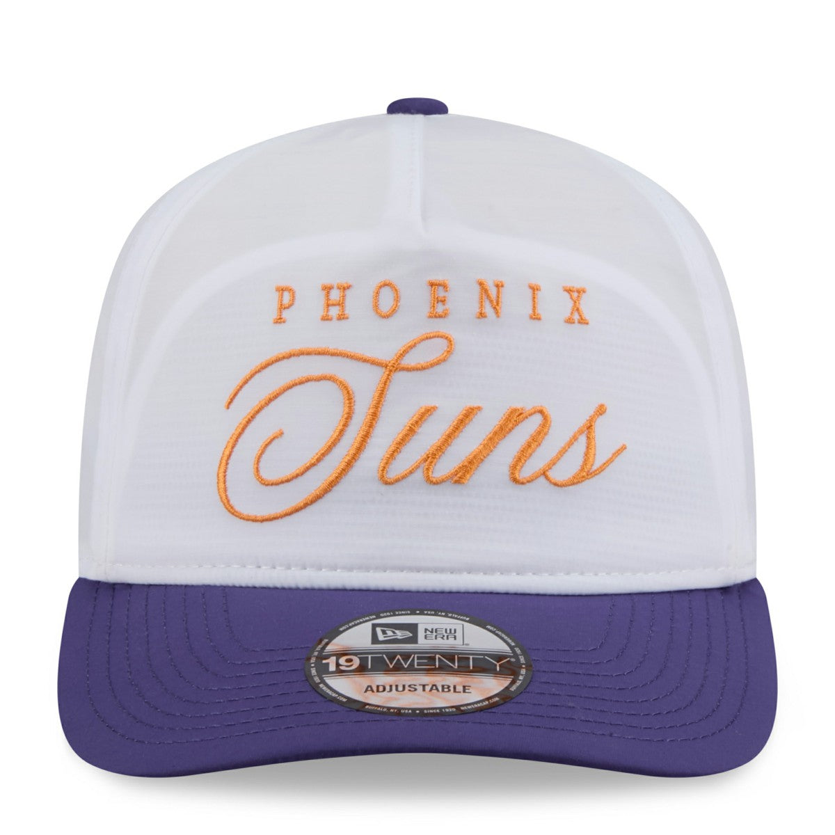 Phoenix Suns 2025 NBA Draft On-Stage Nylon 19TWENTY Adjustable Hat White/Purple
