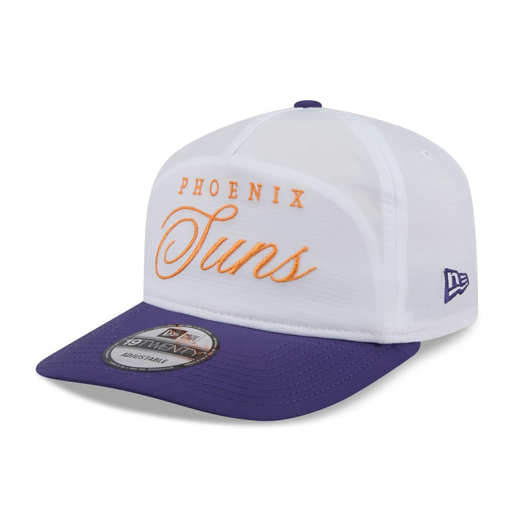 Phoenix Suns 2025 NBA Draft On-Stage Nylon 19TWENTY Adjustable Hat White/Purple