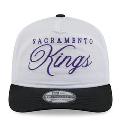 Sacramento Kings 2025 NBA Draft On-Stage Nylon 19TWENTY Adjustable Hat White/Black