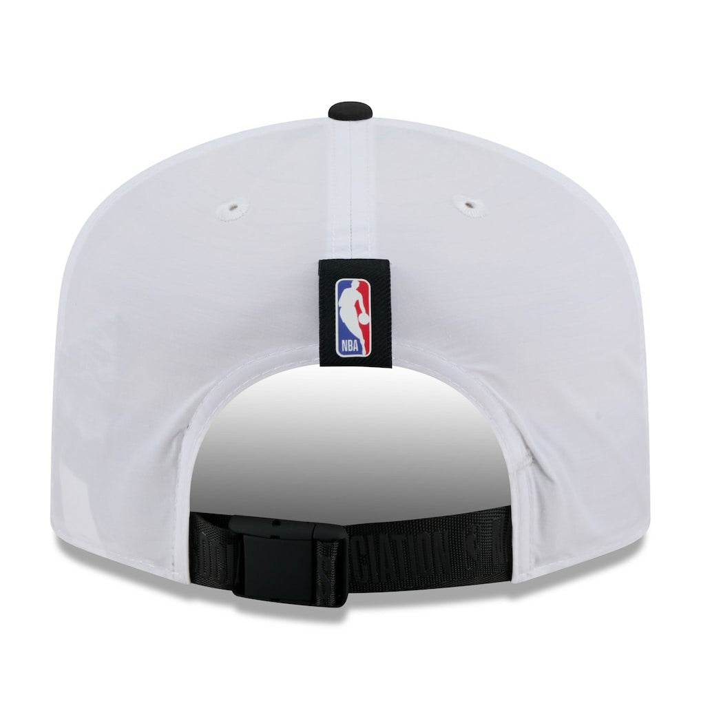Chicago Bulls 2025 NBA Draft On-Stage Nylon 19TWENTY Adjustable Hat White/Black