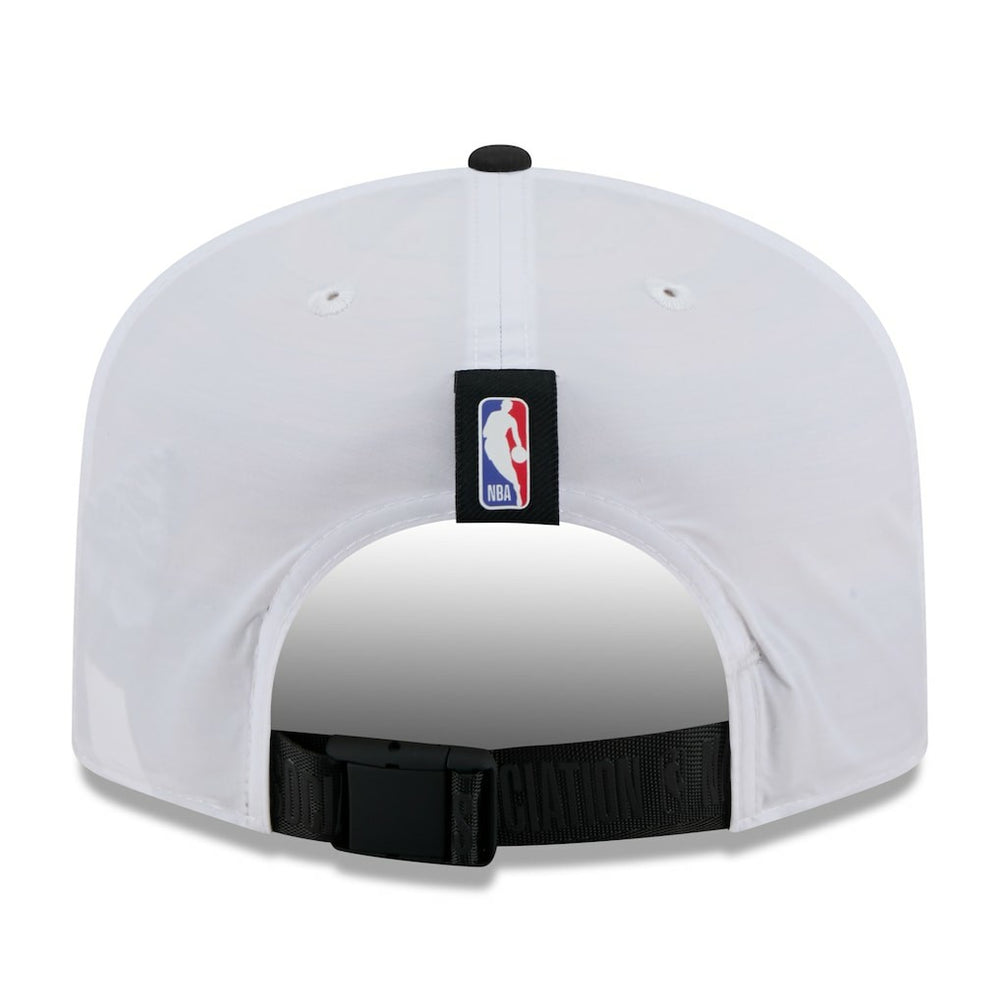 Chicago Bulls 2025 NBA Draft On-Stage Nylon 19TWENTY Adjustable Hat White/Black