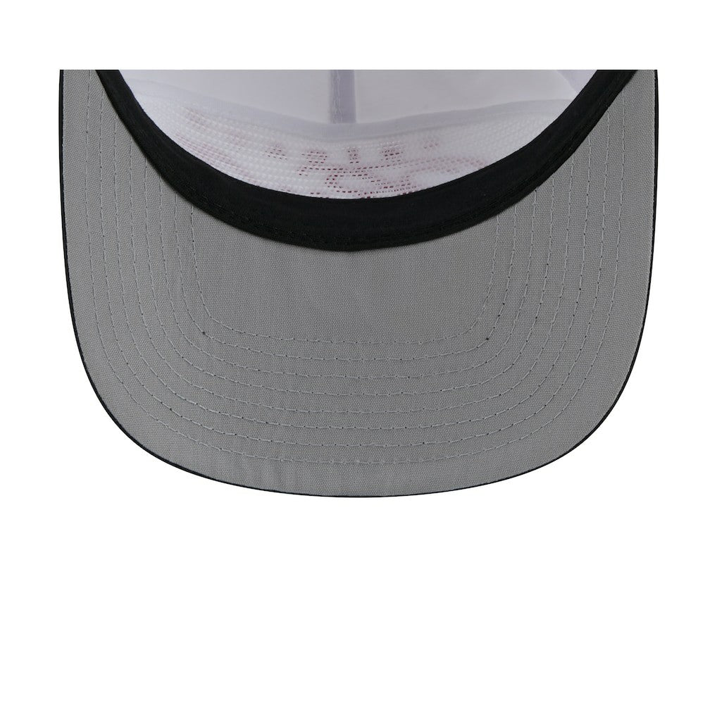 Chicago Bulls 2025 NBA Draft On-Stage Nylon 19TWENTY Adjustable Hat White/Black