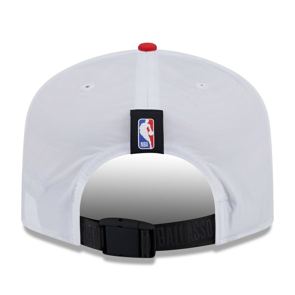 Atlanta Hawks 2025 NBA Draft On-Stage Nylon 19TWENTY Adjustable Hat White/Red