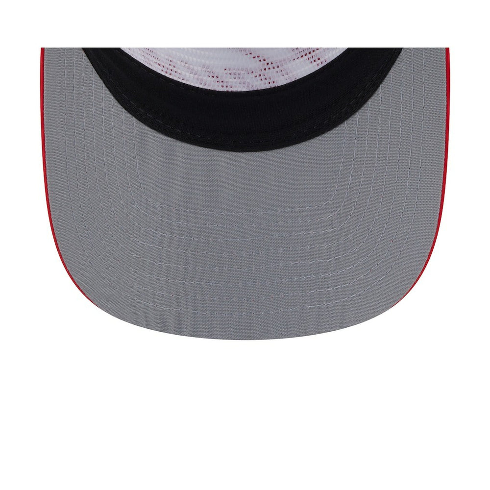 Atlanta Hawks 2025 NBA Draft On-Stage Nylon 19TWENTY Adjustable Hat White/Red