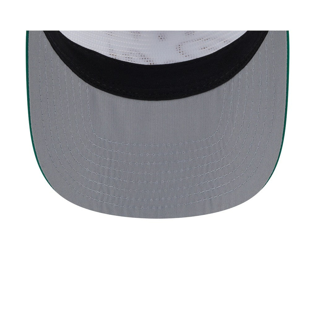 Boston Celtics 2025 NBA Draft On-Stage Nylon 19TWENTY Adjustable Hat White/Kelly Green