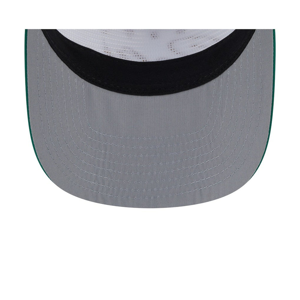 Boston Celtics 2025 NBA Draft On-Stage Nylon 19TWENTY Adjustable Hat White/Kelly Green