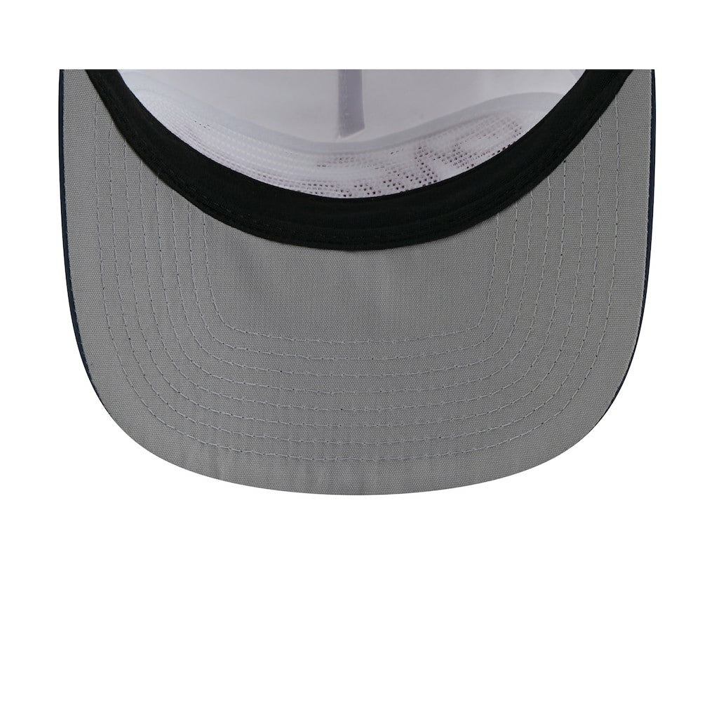 Denver Nuggets 2025 NBA Draft On-Stage Nylon 19TWENTY Adjustable Hat White/Navy