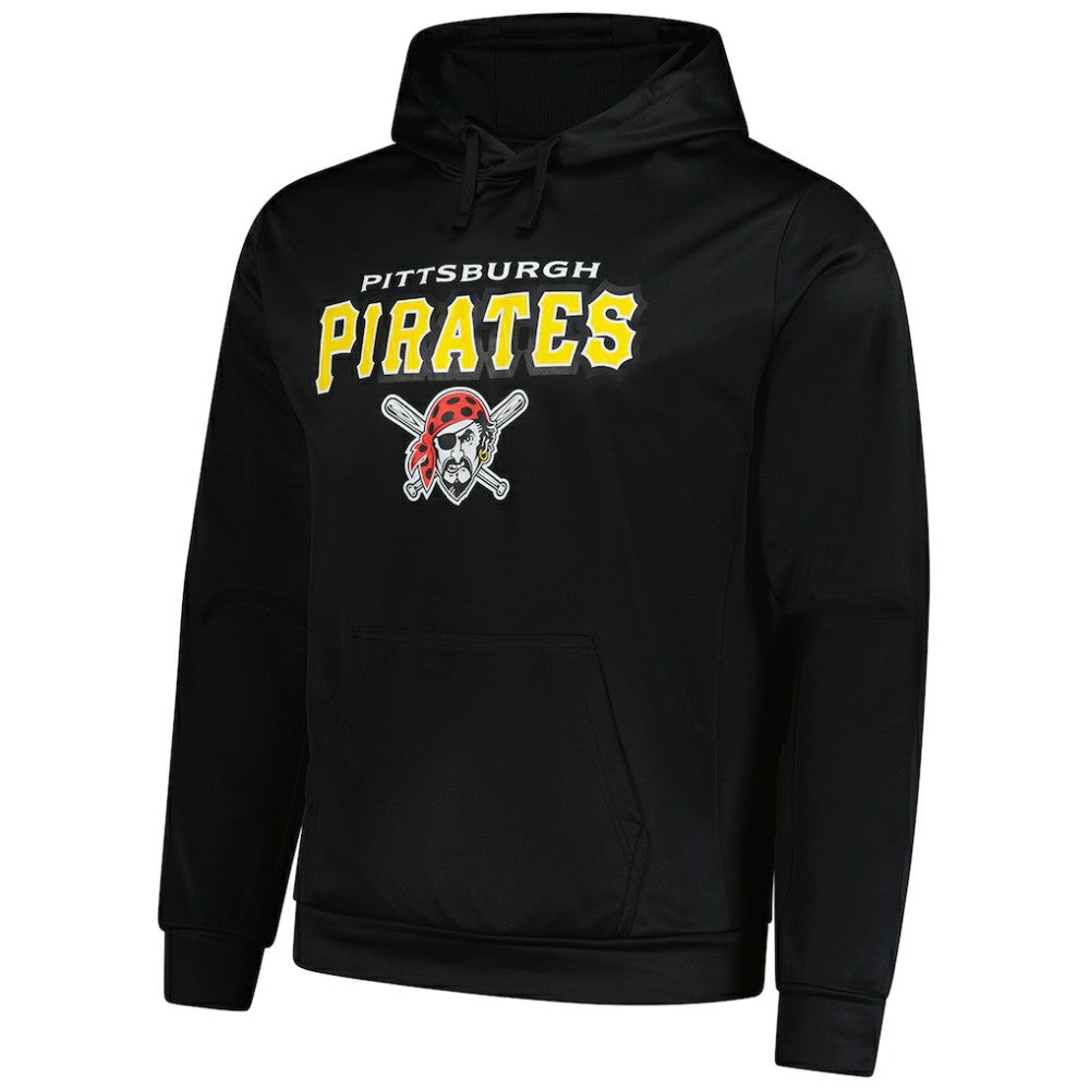 Pittsburgh Pirates Dunbrooke Champion Pullover Hoodie - Black Hoodies