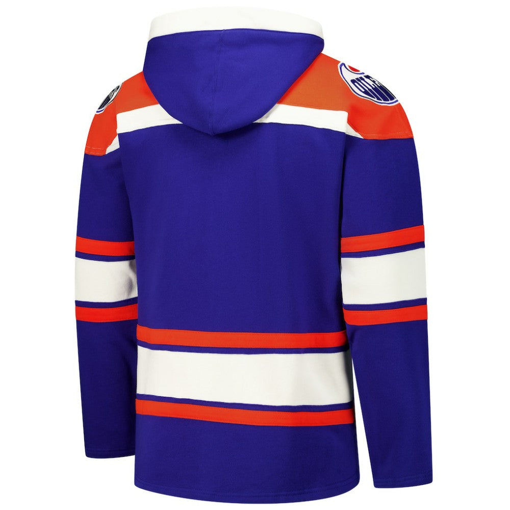 NHL Edmonton Oilers '47 Superior Lacer Hoodie - Royal