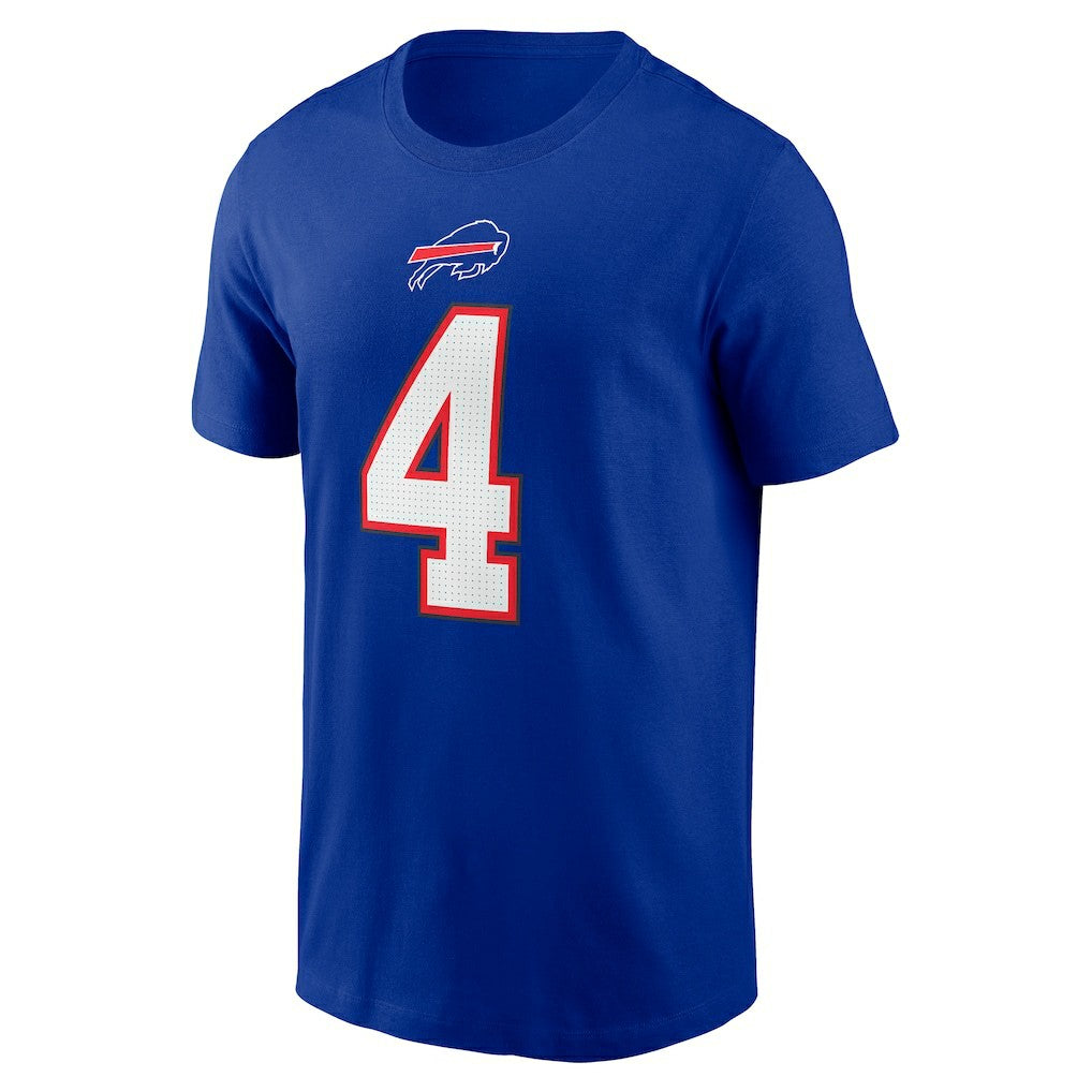 James Cook Buffalo Bills Name & Number T-Shirt Royal