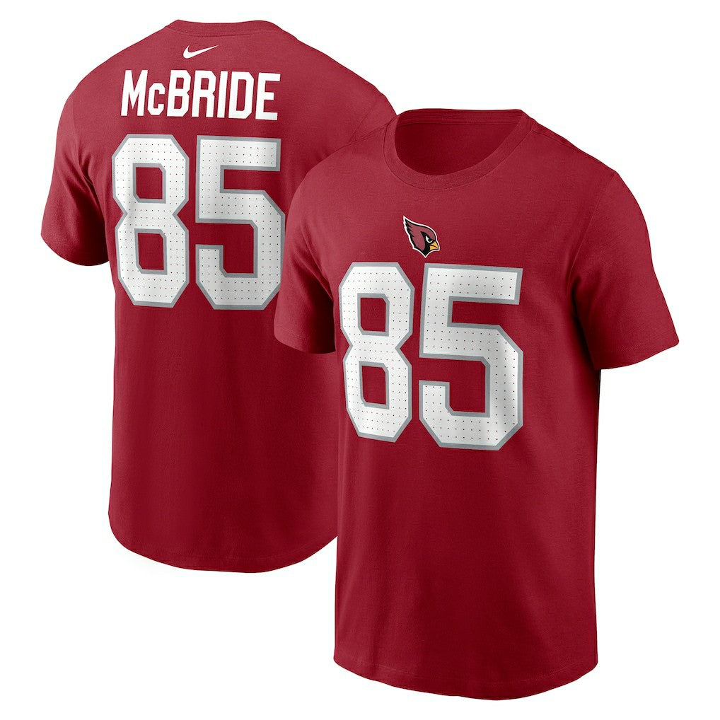 Trey McBride Arizona Cardinals Name & Number T-Shirt Cardinal