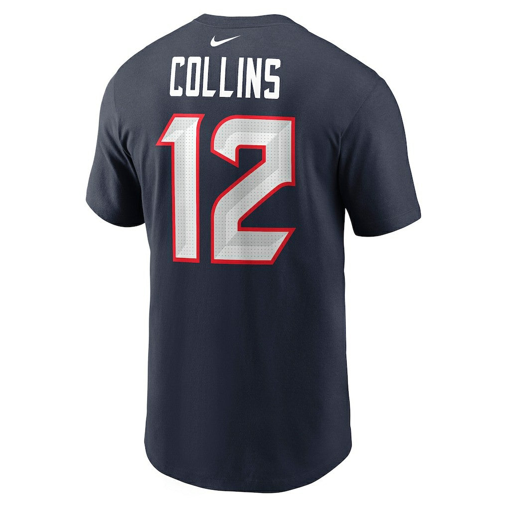 Nico Collins Houston Texans Name & Number T-Shirt Navy