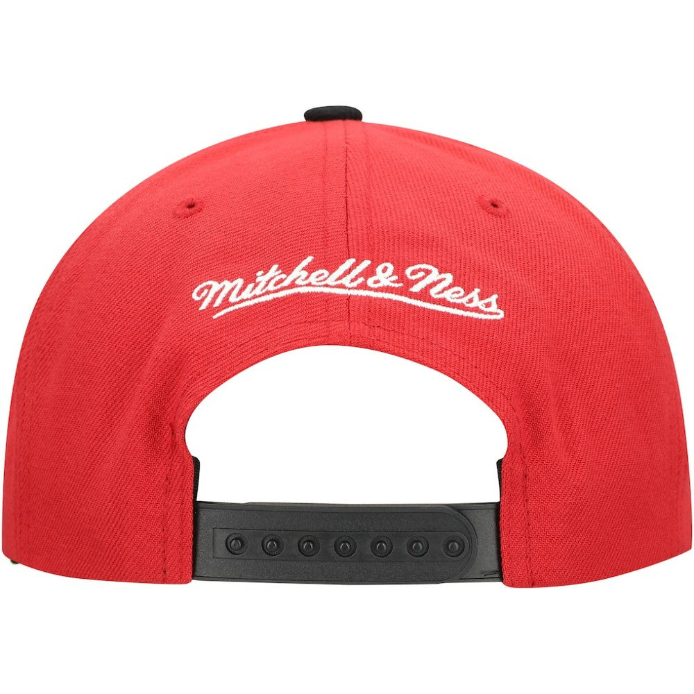 NHL New Jersey Devils Mitchell & Ness Soul Triple Up Snapback Hat - Red