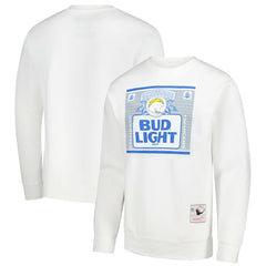 Los Angeles Chargers x Bud Light The Crest Pullover Sweatshirt White