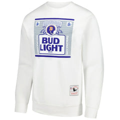 Denver Broncos x Bud Light The Crest Pullover Sweatshirt White