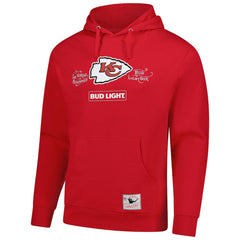 Kansas City Chiefs NFL x Bud Light Vintage Pullover Hoodie Red
