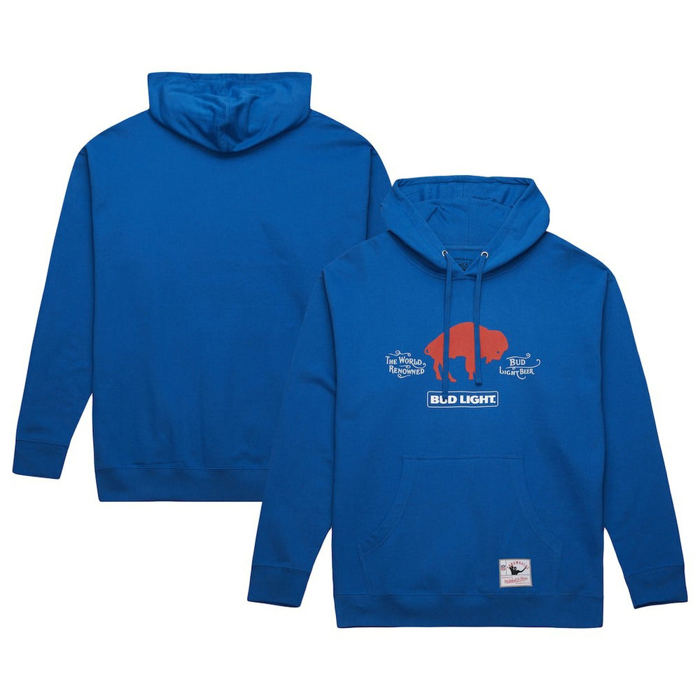 Buffalo Bills NFL x Bud Light Vintage Pullover Hoodie Royal