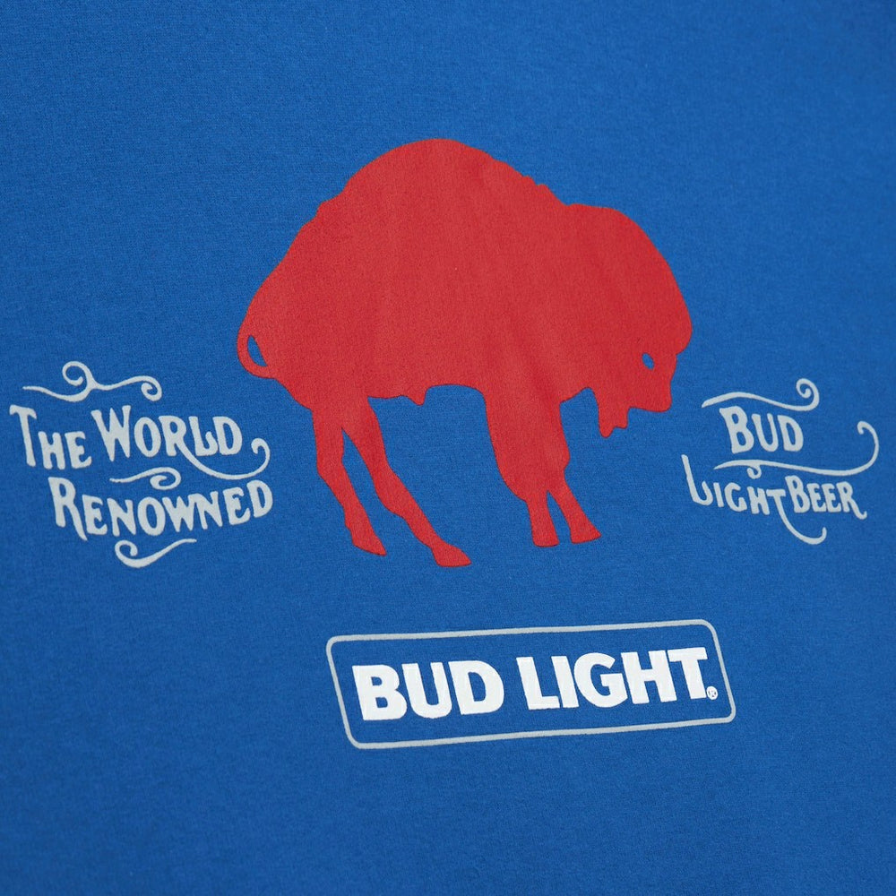 Buffalo Bills NFL x Bud Light Vintage Pullover Hoodie Royal