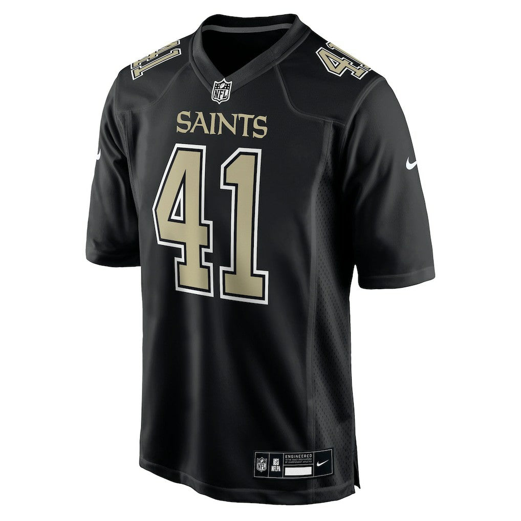 Alvin Kamara New Orleans Saints Fashion Game Jersey Carbon Black