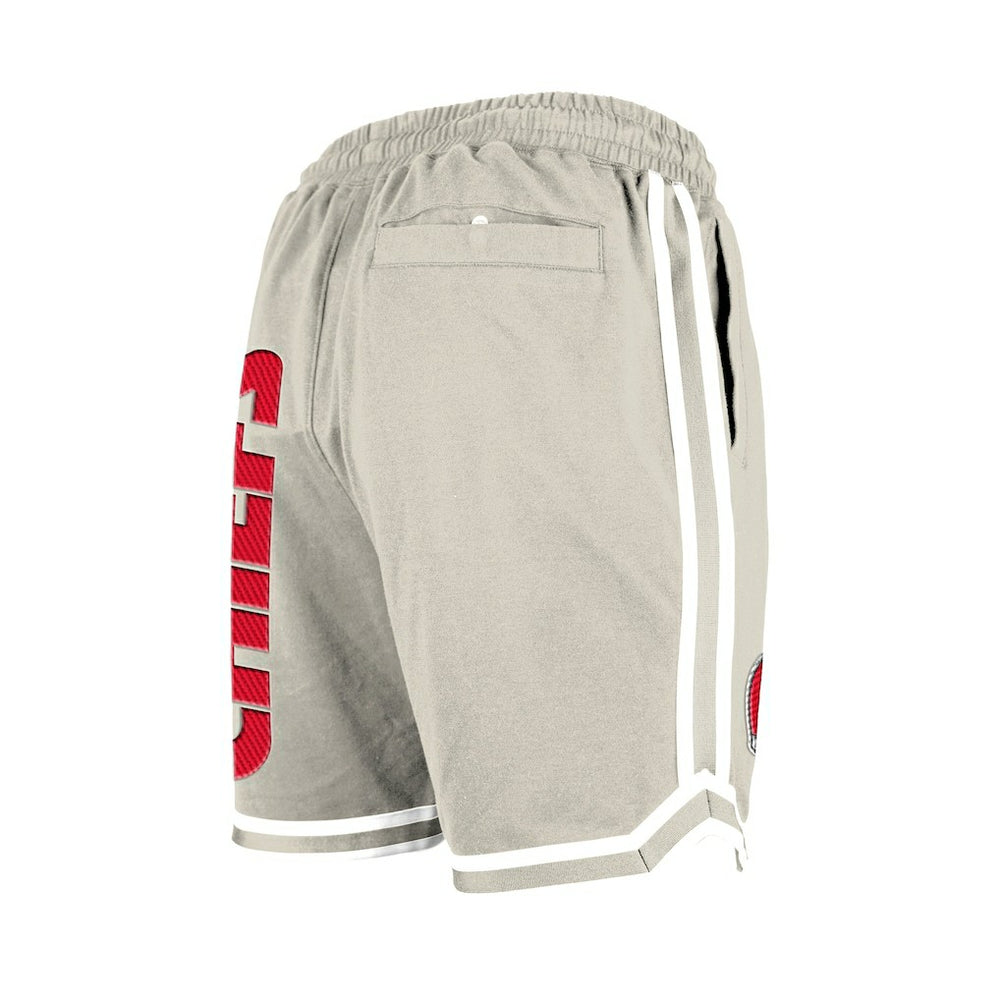 Kansas City Chiefs New Era Stone Multi Patch Shorts Light Beige