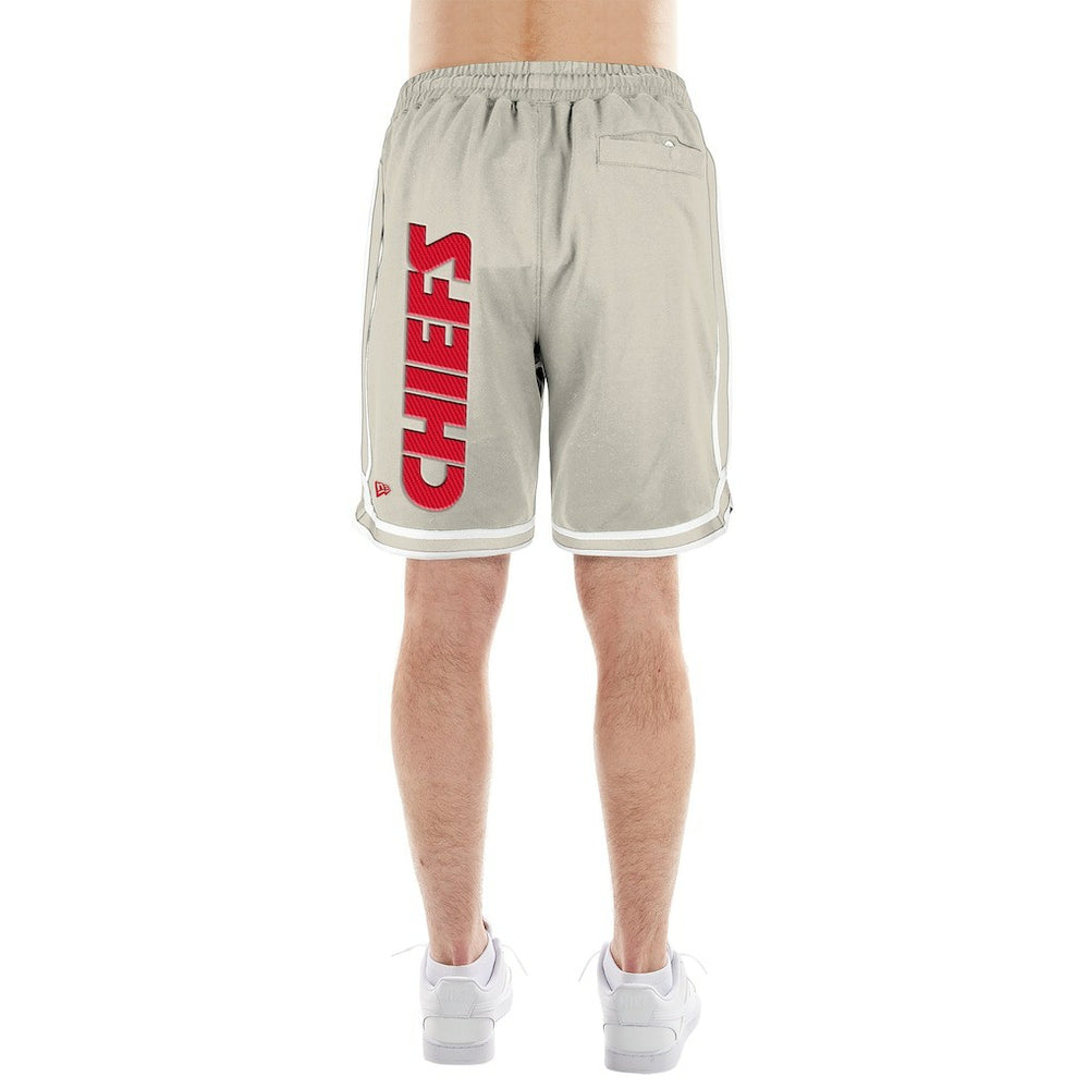 Kansas City Chiefs New Era Stone Multi Patch Shorts Light Beige