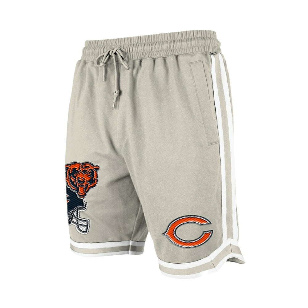 Chicago Bears New Era Stone Multi Patch Shorts Light Beige
